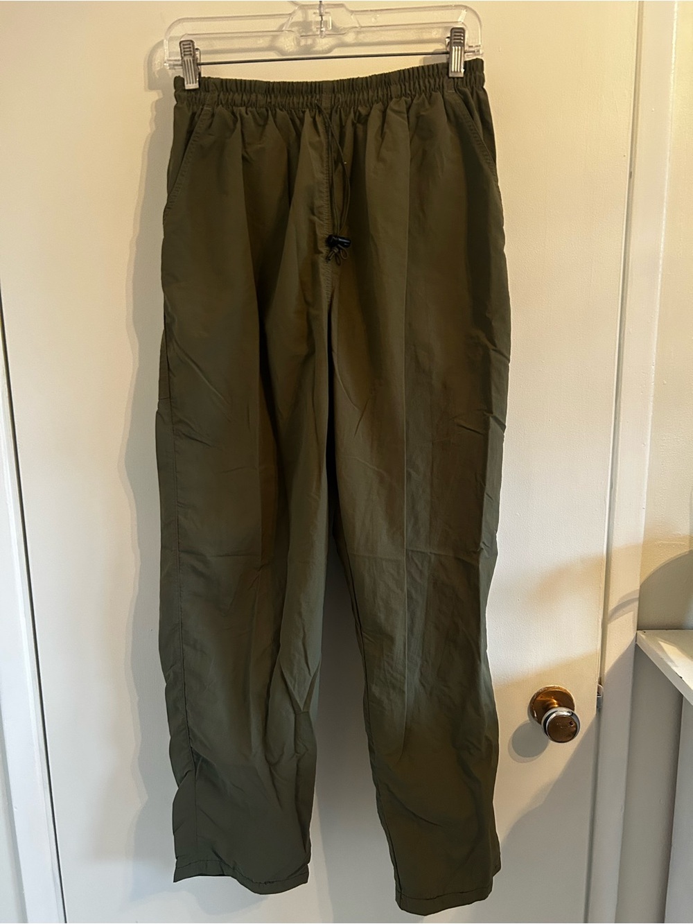 MEC Olive Drawstring Casual Pants